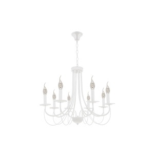 Luster 8xE14 Angela Elmark 955ANGELA8/WH