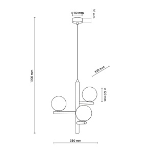 Luster Estera 3xG9 TK Lighting 6799 - Img 2