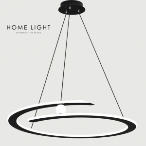 Luster Luna 262 60W 3000K crna 202081