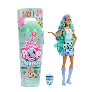 Lutka Barbi sa iznenađenjem Barbie Pop Reveal Bubble Tea Green Tea 191246