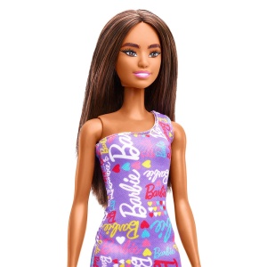 Lutka Barbie u lila haljini 1036072 - Img 2