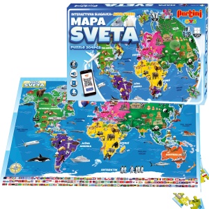Mapa sveta sa audio sadržajem Pertini 20183 - Img 3