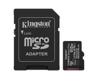 Memorijska kartica MicroSDXC 512GB Canvas Select Plus G3 Kingston UHS-I 150MB/s sa adapterom (SDCS3/512GB)