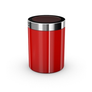 Metalna kutija za odlaganje hrane crvena 1 l 0833-520
