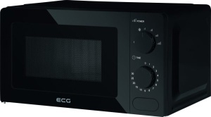 Mikrotalasna pećnica 17L 1100W crna ECG MTM 1774 BE