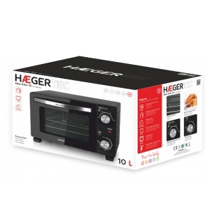 Mini pećnica 10l sa tajmerom Haeger HEOV-10B.037A - Img 2