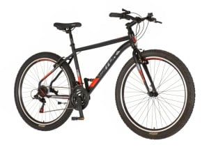 MTB bicikl 27,5/19in 21 brzina 167-192cm crno crveni Visitor Radiance 1270029