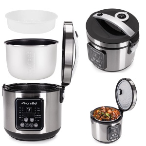 Multikuker 5 l inox Kamille 6831 - Img 2
