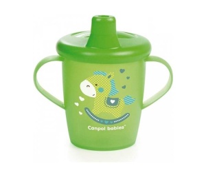 Neprosipajuća Šolja Non Spill 250ml Zelena Canpol Babies Toys 31/200_gre