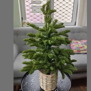 Novogodišnja jelka zelena u korpi 60cm 250310 - Img 2