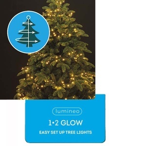 Novogodišnja LED rasveta za jelku 180cm-171L Topla bela Lumineo 1-2 Glow 495466