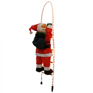 Novogodišnje lampice Deda Mraz 90cm sa merdevinama 41-905000