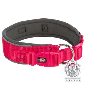 Ogrlica Premium ekstra širokas M 33 42cm fusia grafit