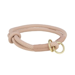 Ogrlica soft rope XS S 30cm/6mm pink/roze