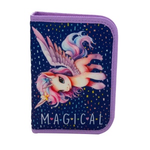 Pernica Prazna 1 Zip P1Ze2508 Magical 21,5x14,5x4cm plava ljubičasta