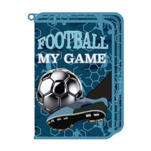 Pernica Puna 1 Zip Octopus P1Zp2600F Football My Game 13x19x3cm plava