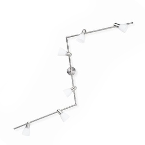 Plafonjera Burlap bar/tube nikl Philips 50236/17/E7