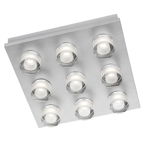 Plafonjera Darius aluminium Philips 37246/48/13