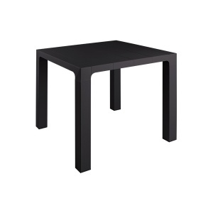 Plastični sto Orfeo 80x80cm atracit 63186