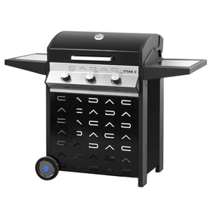 Plinski roštilj Titan 3B black 3 gorionika 0386