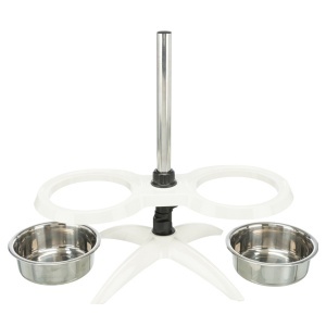 Podesivi stalak sa posudama 2x2,4L 25cm Trixie 25007 - Img 4