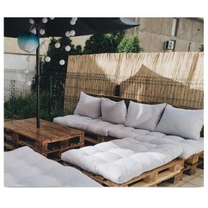 Podmetači jastuci za baštenski nameštaj od paleta sedni 120x80cm 023 MT
