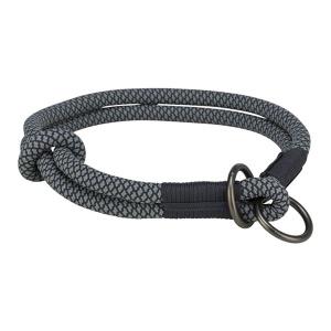 Poludavilica soft rope L XL 55cm/10 mm crno/siva