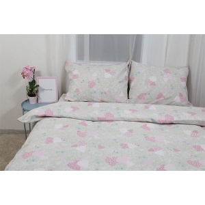 Posteljina od pamučnog krepa 200x200cm 162-1257