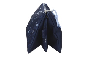 Prazna pernica sa 3 pregrade Lenay teget Pepe Jeans 61.243.42 - Img 2