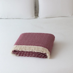Prekrivač Summer Blanket 160x200 bordo 025392