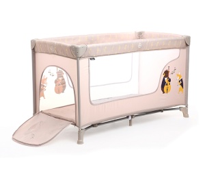 Prenosivi Krevet 1 Nivo Bež BBO Dream&play BK-065BEIGE - Img 3