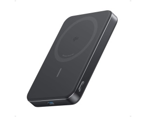 Prenosni bežični power bank MagGo crni Anker 10000mAh 15W MagSafe