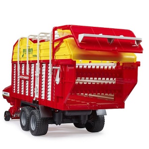Prikolica Jumbo 1:16 crvena 6600 Bruder 022143 - Img 3