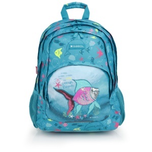 Ranac školski ergonomski 32x44x18 cm 21l-0,56 kg Acqua
