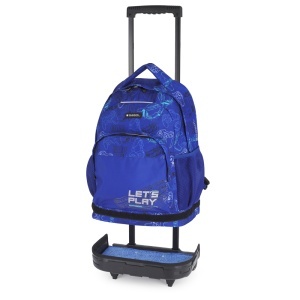 Ranac školski sa točkićima RASKLOPIV 34x46x20 cm 23 l - 1,8 kg Gaming - Img 2