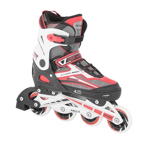 Roleri PW-126B-43 alu beli S vel 33-36 3090154