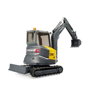 Rovokopač Volvo ECR40 23,5x11,4x16,5cm Bruder 024659 - Img 2