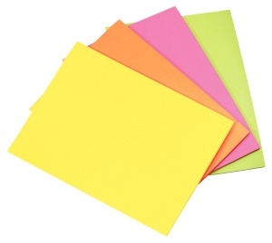 Samolepljivi blok za sastanke 200x150mm, 4x50 listova, brillant mix - Img 5