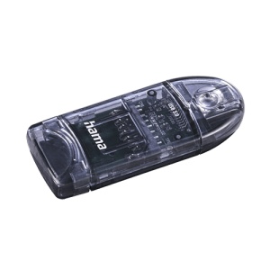 SD/MicroSD čitač kartica, HAMA plavi 91096