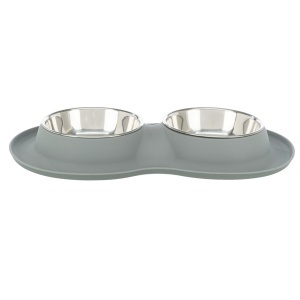 Set činija sa silikonskim postoljem 2x400ml 16cm Trixie 24983 - Img 2