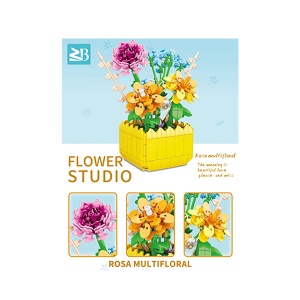 Set kockica cvet Ruža Multiflora 549 delova 58435