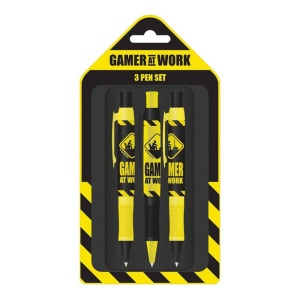 Set od 3 hemijske olovke Gamer at Work