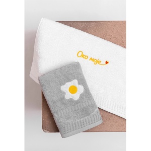 Set peškira Due Oko Moje 50x100cm 400gsm