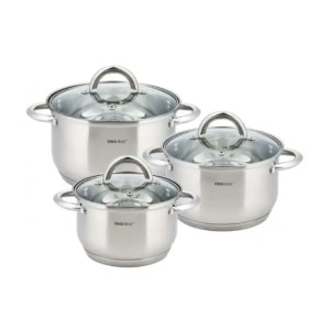 Set šerpi 1/3 inox 6 delova Kinghoff KH4446