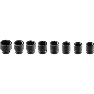 Set udarnih kratkih nasadnih kapica 3/4" 8 kom Neo Tools 12-115