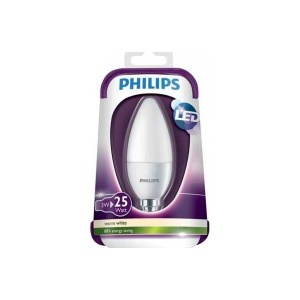 Sijalica sveća PHILIPS LED toplo bela 3W PS487 - Img 2