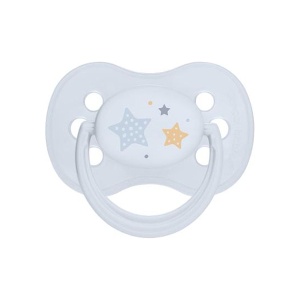 Silikonska Varalica 0-6M 1Kom Plave Zvezdice Canpol Babies Newborn Baby 22/580_Blu_New