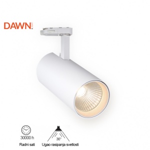 Šinski reflektor LED reflektor Šinski JM-4069 20W 4000K 36° beli Trofazni 300155