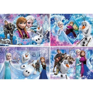 Slagalica Progressive Disney Frozen 4u1 Clementoni O77182 - Img 2