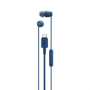 Slušalice bubice sa mikrofonom tip-C plave Sony IER-EX15CL